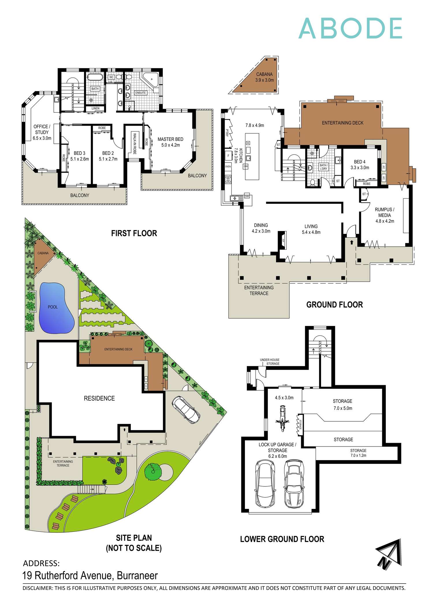 Floorplan of Homely house listing, 19 Rutherford Avenue, Burraneer NSW 2230