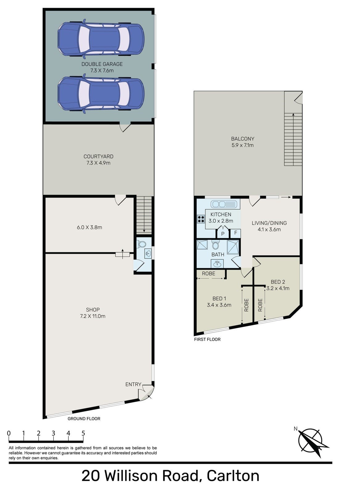 Floorplan of Homely house listing, 20 Willison Road, Carlton NSW 2218