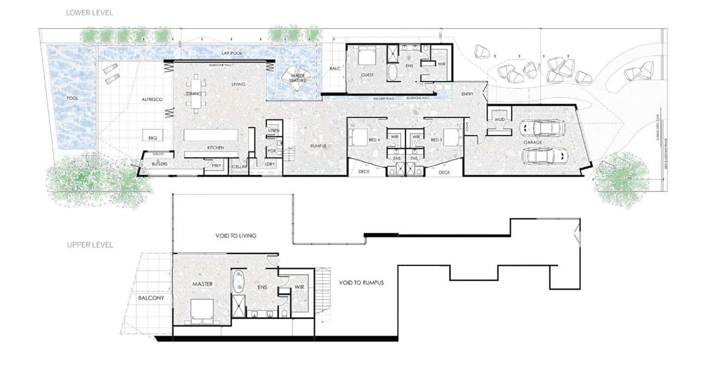 Floorplan of Homely house listing, 'LARIMAR' Discovery Drive, FUNNEL BAY, Flametree QLD 4802