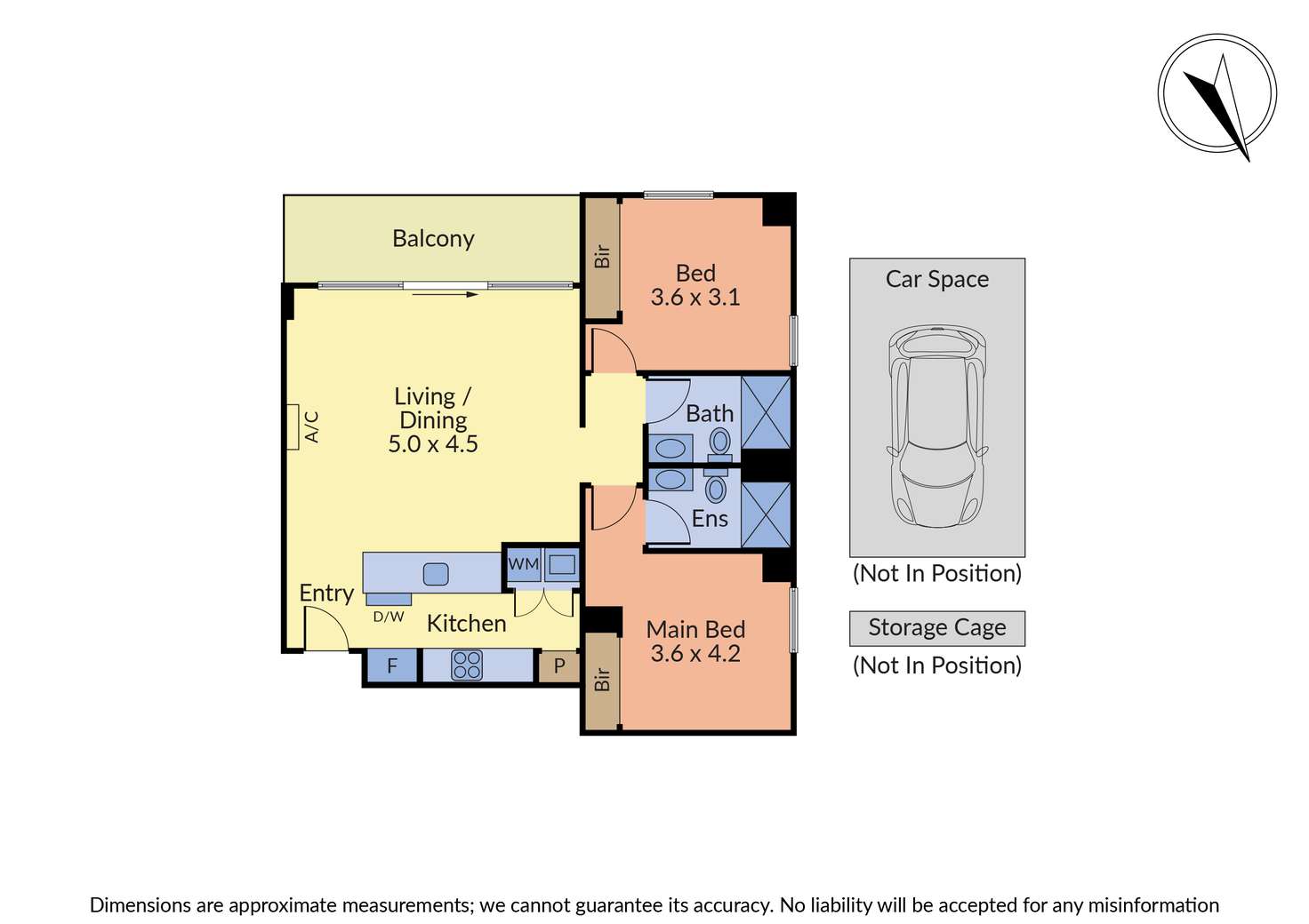 Floorplan of Homely apartment listing, 308b/404 Burwood Highway, Wantirna South VIC 3152