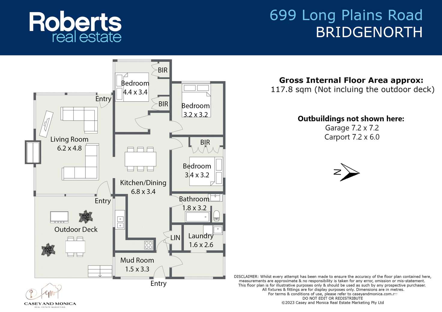 Floorplan of Homely house listing, 699 Long Plains Road, Bridgenorth TAS 7277