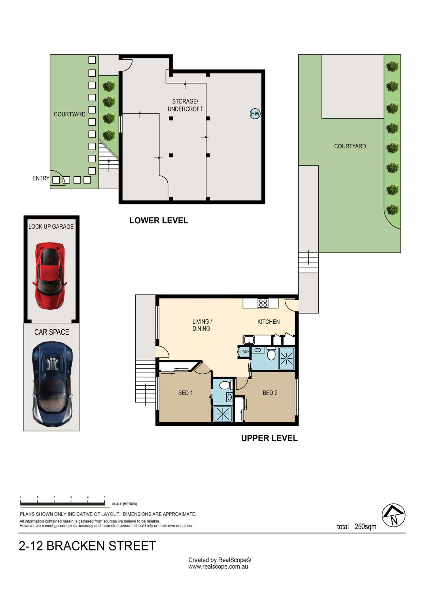 Floorplan of Homely unit listing, 2/12 Bracken Street, Moorooka QLD 4105