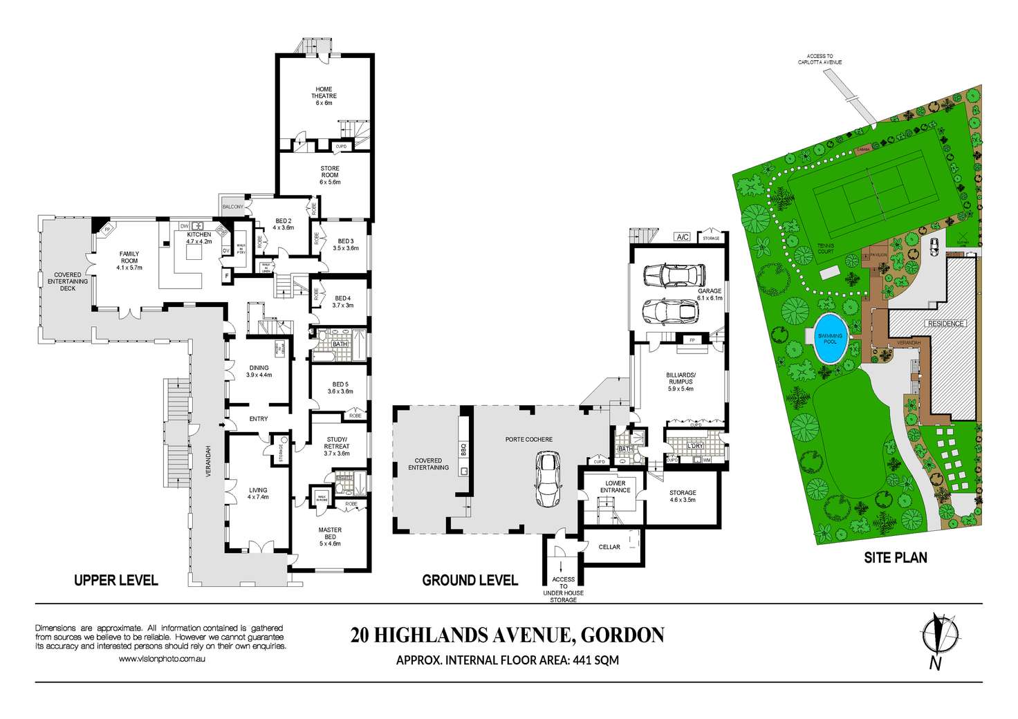 Floorplan of Homely house listing, 20 Highlands Avenue, Gordon NSW 2072