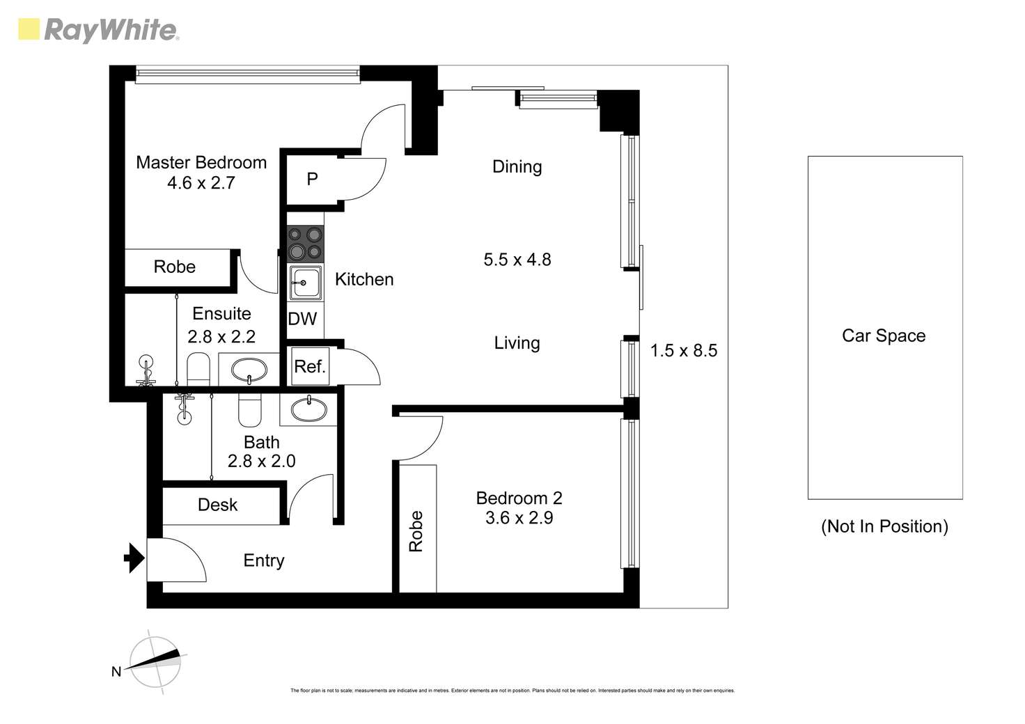Floorplan of Homely apartment listing, 709/333 Ascot Vale Road, Moonee Ponds VIC 3039