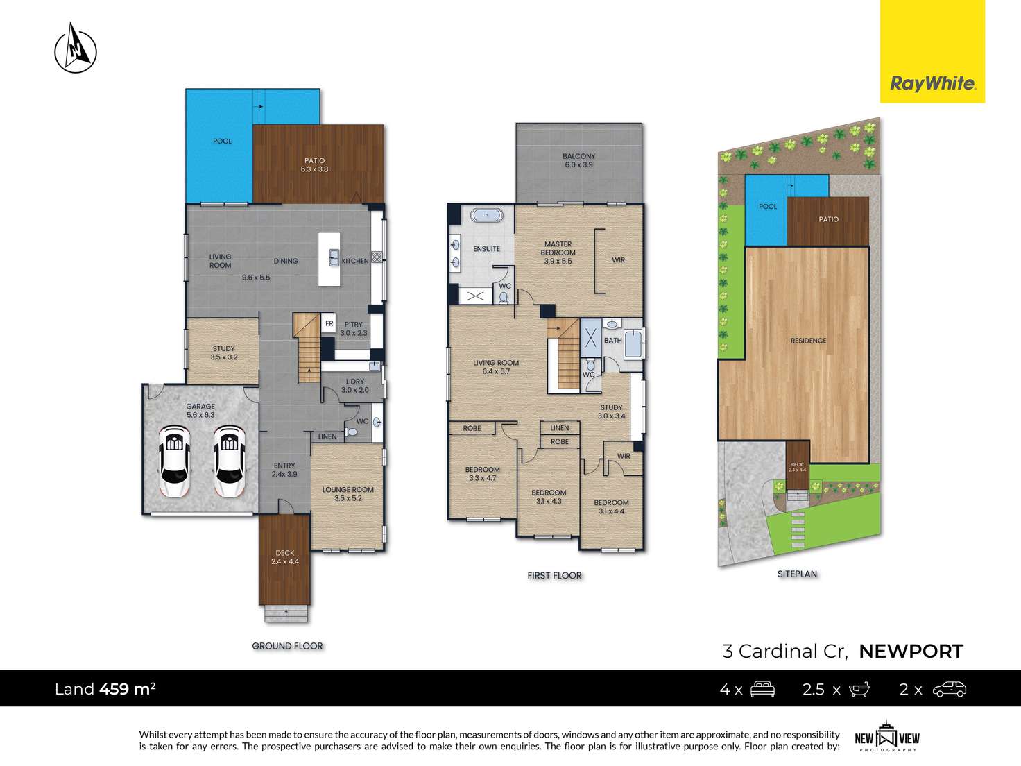 Floorplan of Homely house listing, 3 Cardinal Crescent, Newport QLD 4020