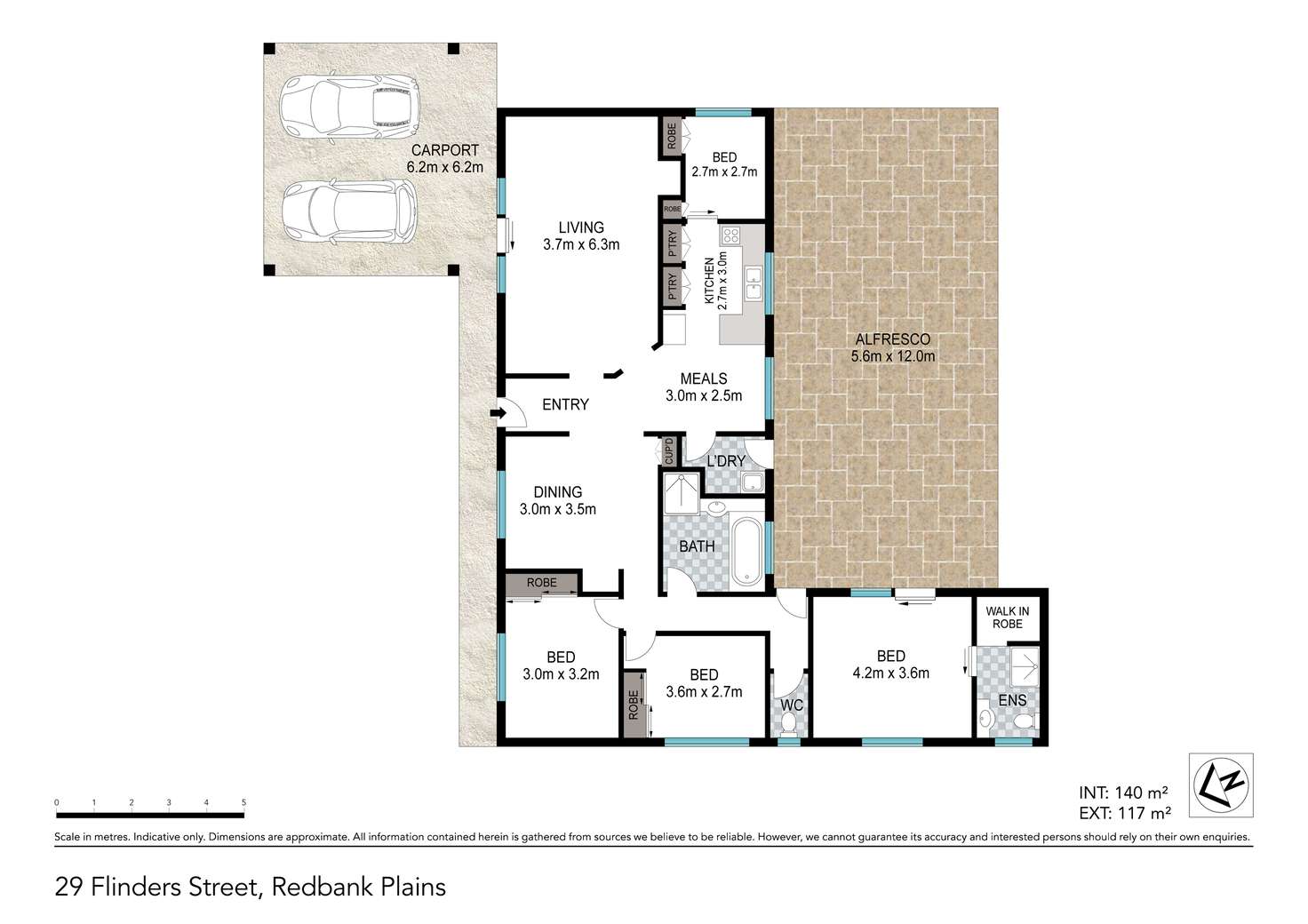 Floorplan of Homely house listing, 29 Flinders Street, Redbank Plains QLD 4301