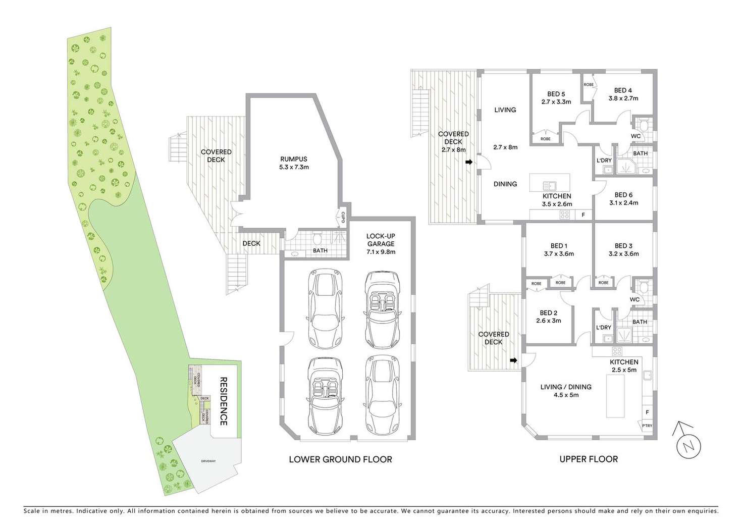 Floorplan of Homely house listing, 8-10 Summerhaze Place, Hornsby Heights NSW 2077