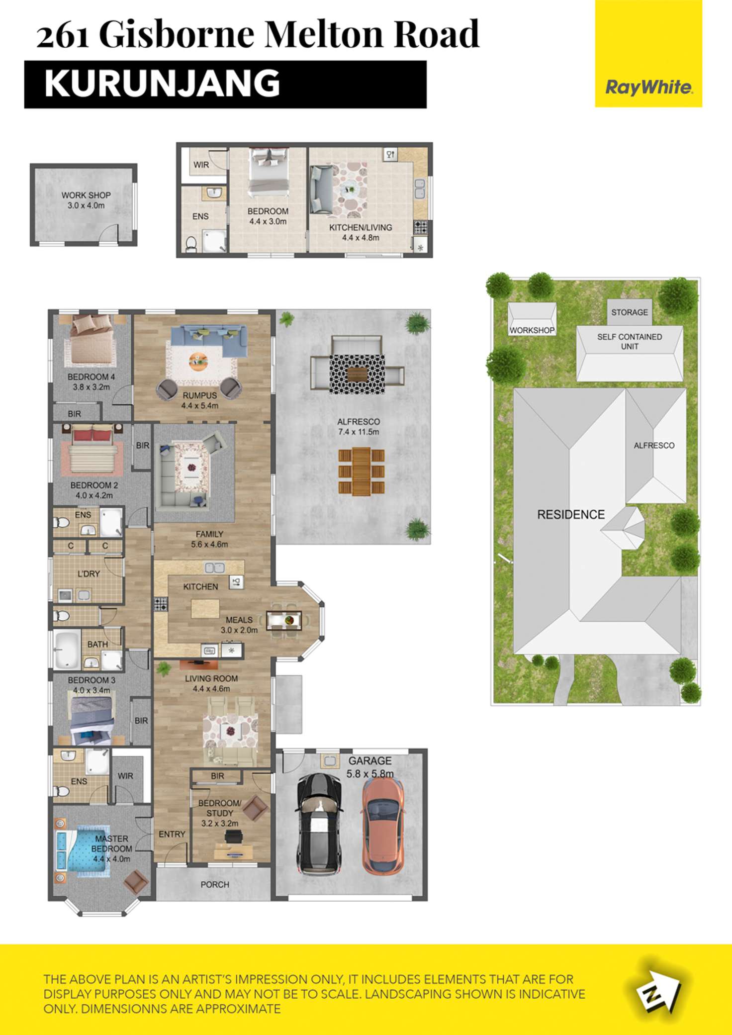 Floorplan of Homely house listing, 261 Gisborne-Melton Road, Kurunjang VIC 3337