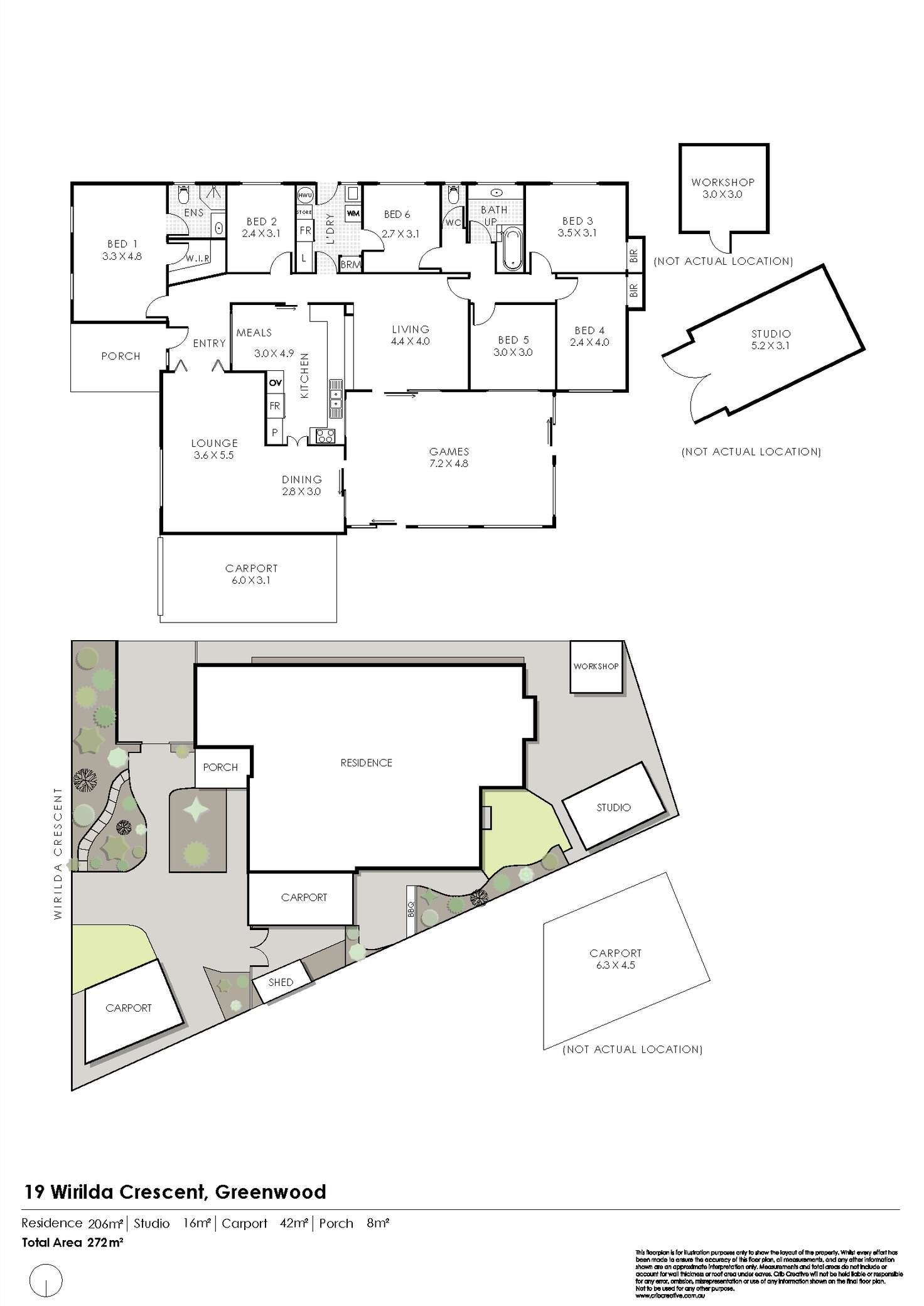 Floorplan of Homely house listing, 19 Wirilda Crescent, Greenwood WA 6024
