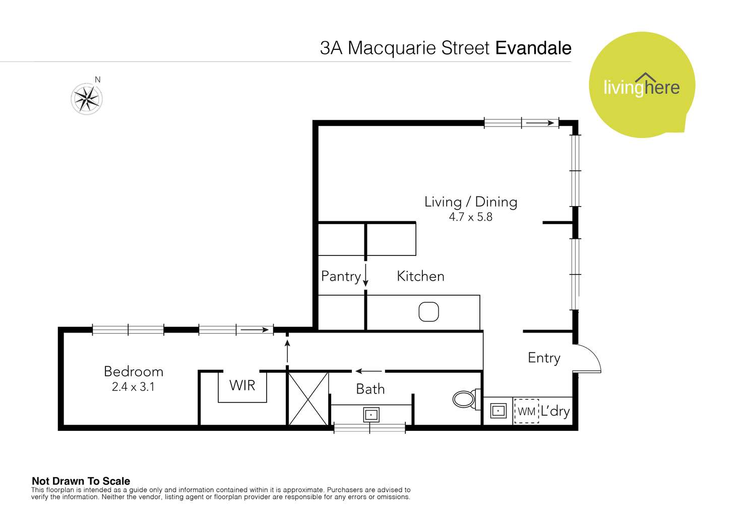 Floorplan of Homely house listing, 3a Macquarie Street, Evandale TAS 7212