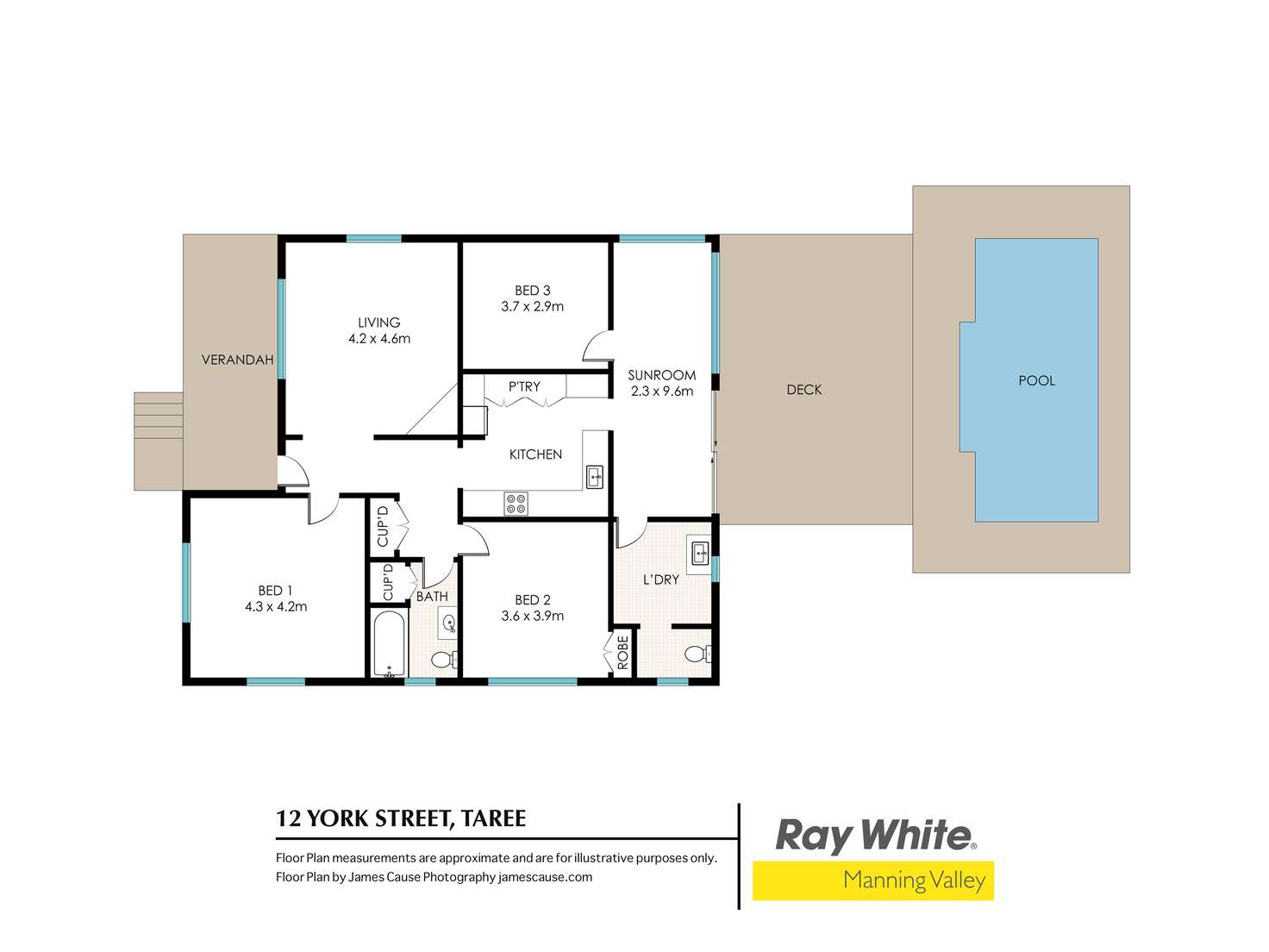 Floorplan of Homely house listing, 12 York Street, Taree NSW 2430