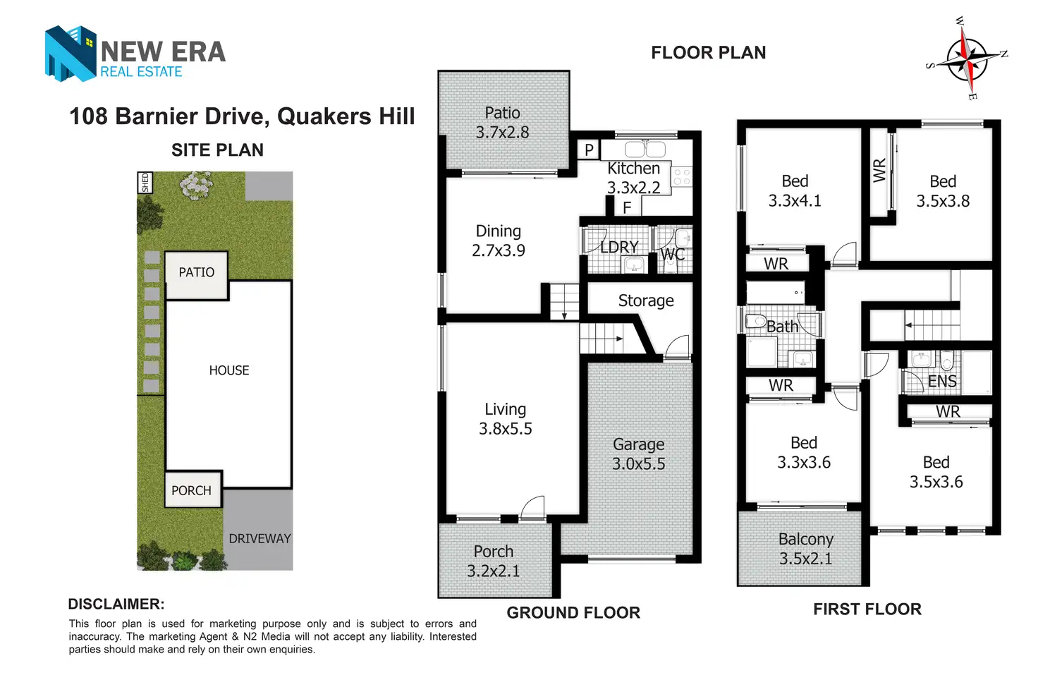 108 Barnier Drive, Quakers Hill NSW 2763 Townhouse For Sale Homely