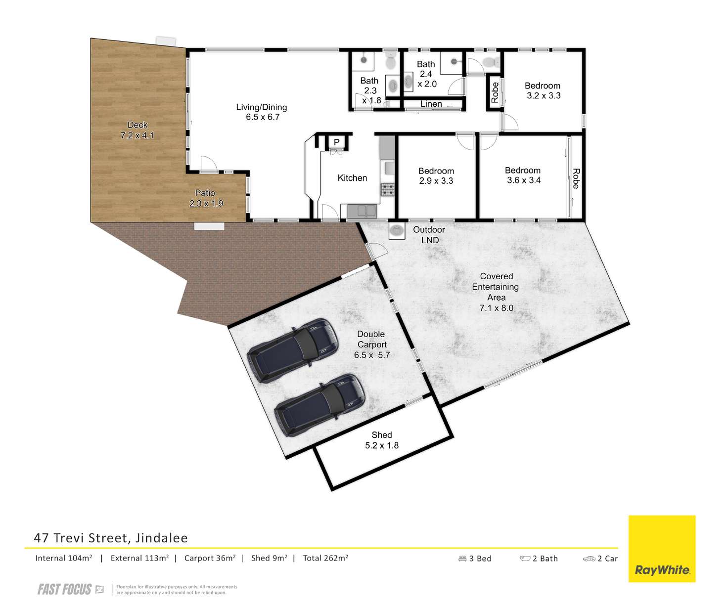 Floorplan of Homely house listing, 47 Trevi Street, Jindalee QLD 4074