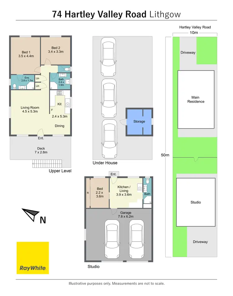 Floorplan of Homely house listing, 74 Hartley Valley Road, Lithgow NSW 2790