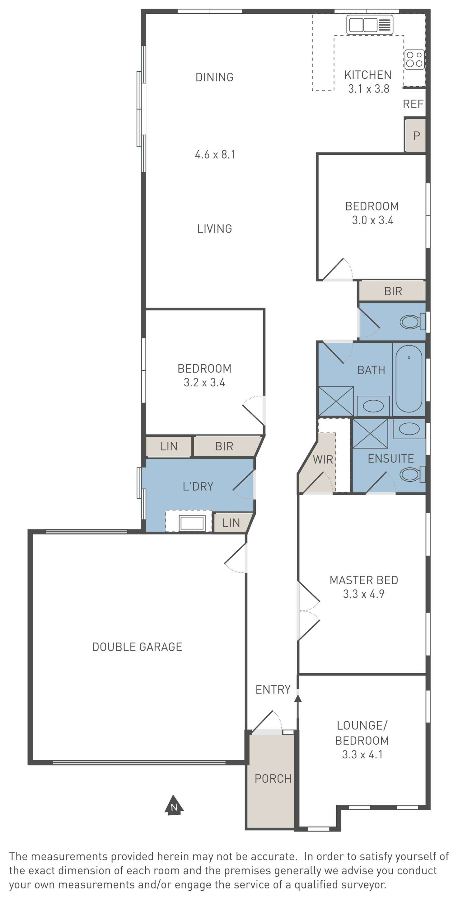 Floorplan of Homely house listing, 17 Derwent Close, Caroline Springs VIC 3023