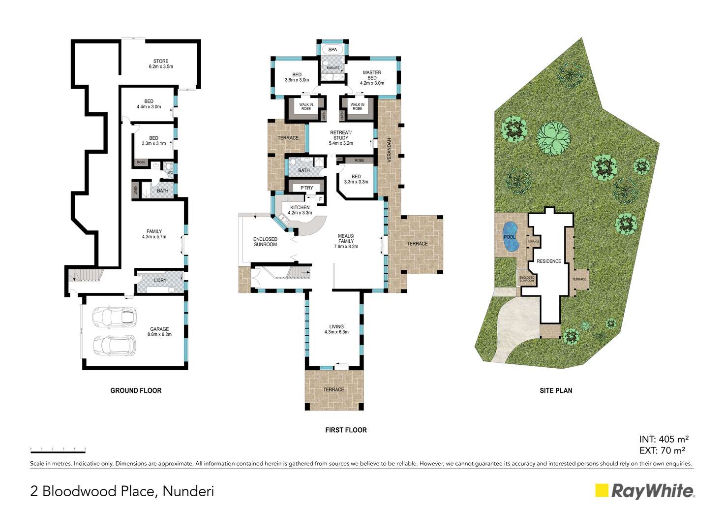 Floorplan of Homely house listing, 2 Bloodwood Place, Nunderi NSW 2484