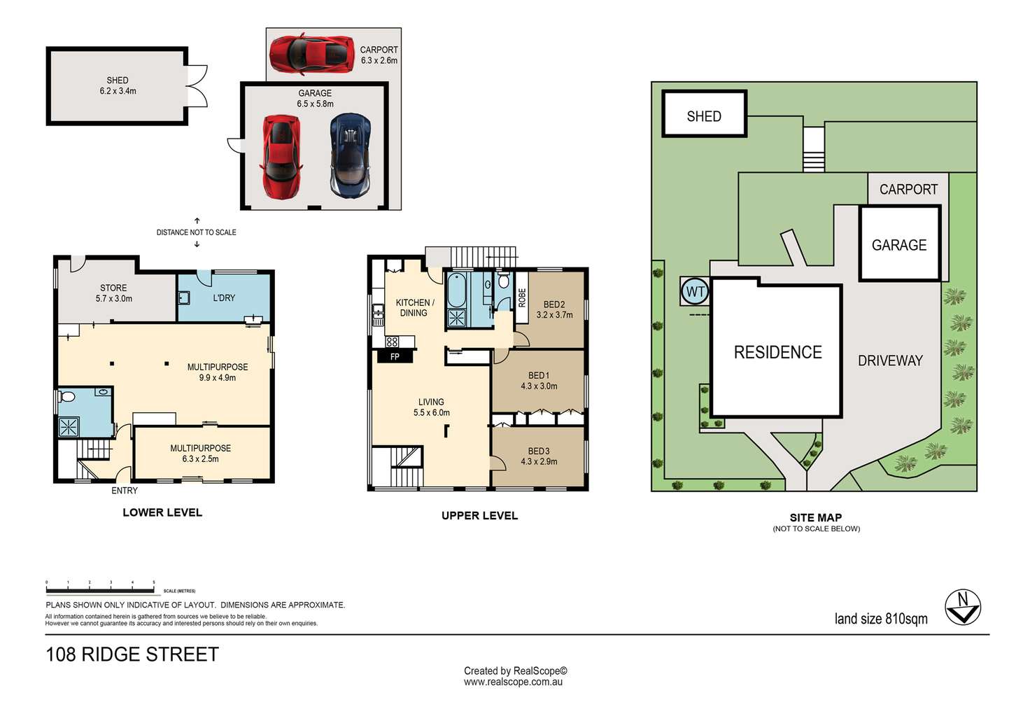 Floorplan of Homely house listing, 108 Ridge Street, Greenslopes QLD 4120