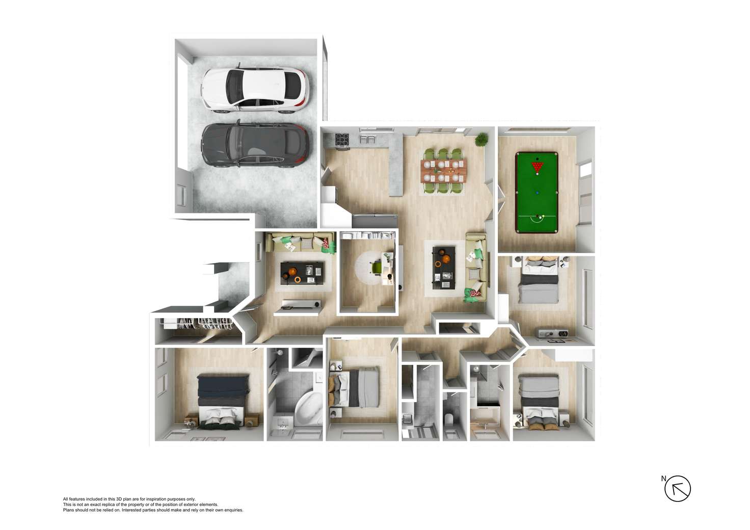 Floorplan of Homely house listing, 33 Seaforth Drive, Halls Head WA 6210