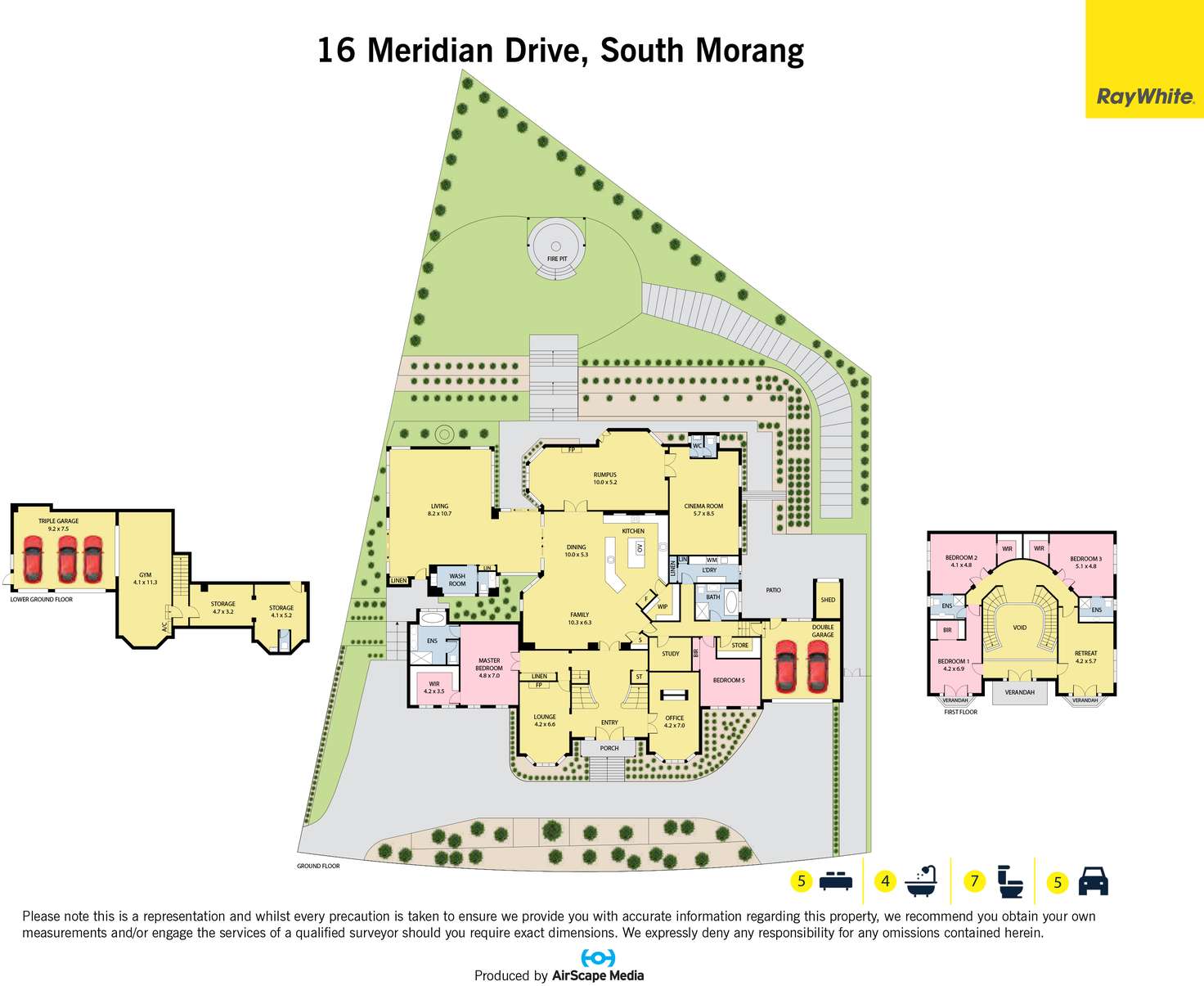Floorplan of Homely house listing, 16 Meridian Drive, South Morang VIC 3752