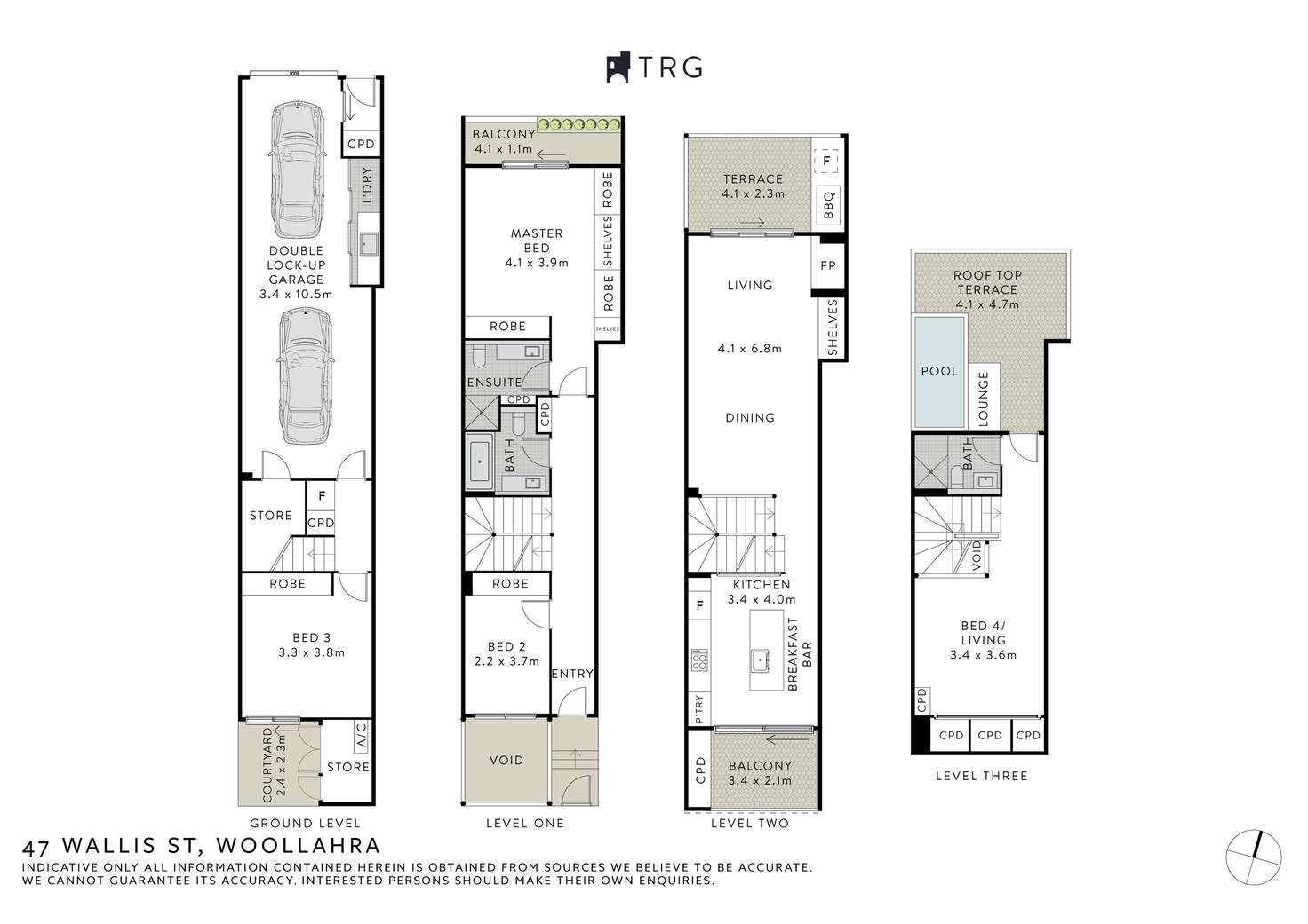Floorplan of Homely house listing, 47 Wallis Street, Woollahra NSW 2025