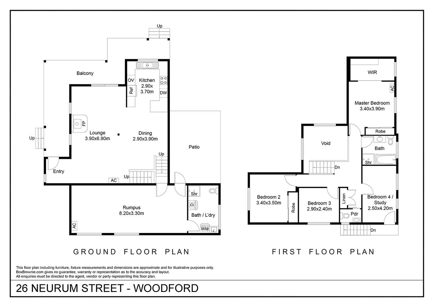Floorplan of Homely house listing, 26 Neurum Street, Woodford QLD 4514