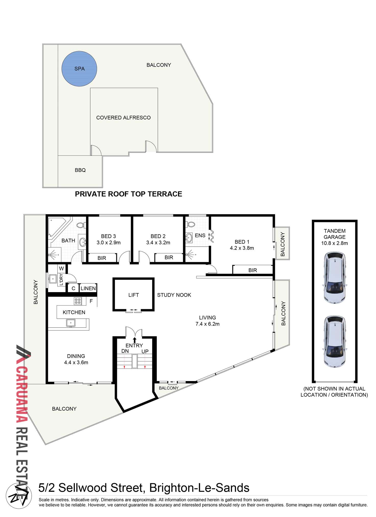 Floorplan of Homely unit listing, 5/2 Sellwood Street, Brighton Le Sands NSW 2216