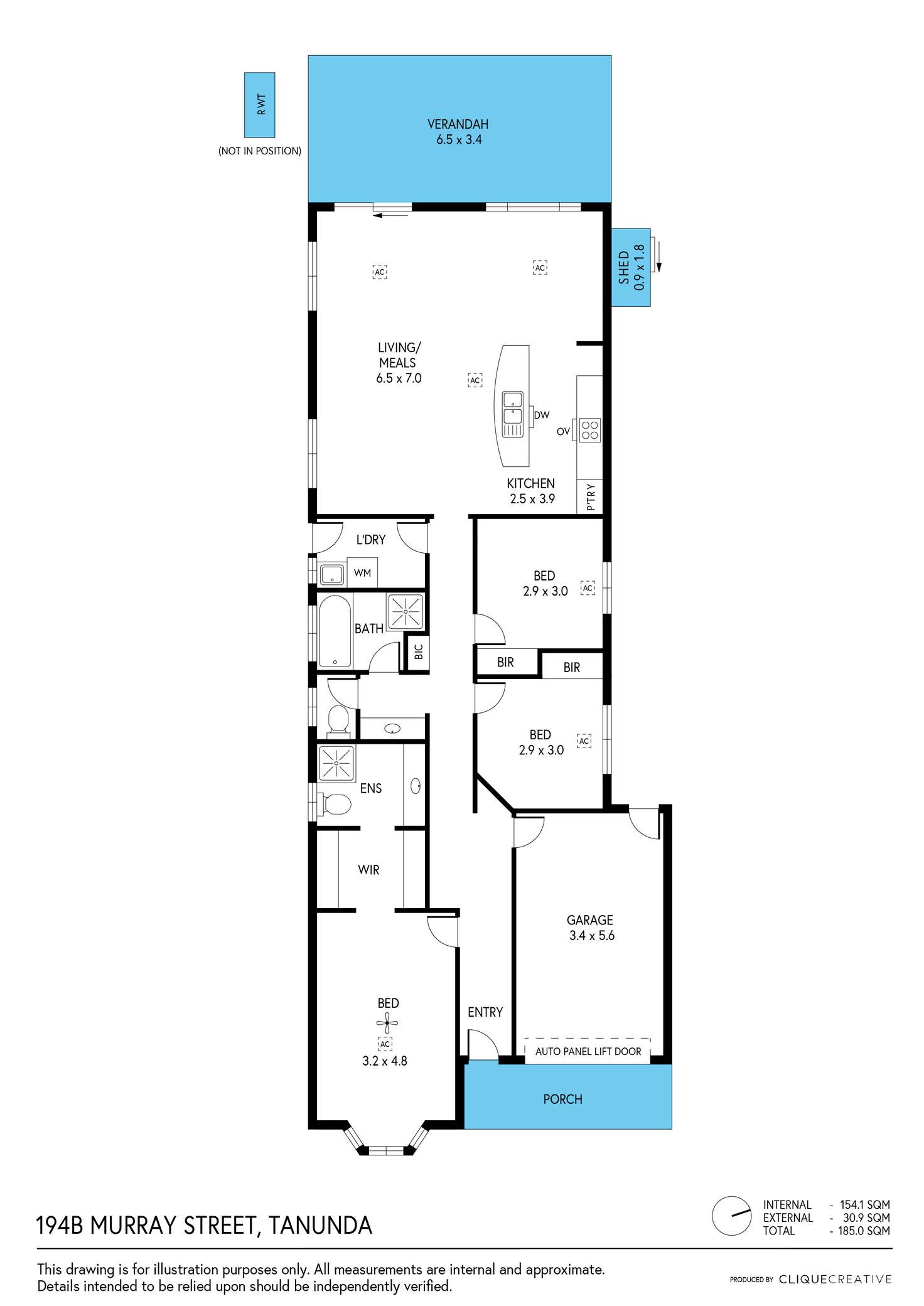 Floorplan of Homely house listing, 194b Murray Street, Tanunda SA 5352