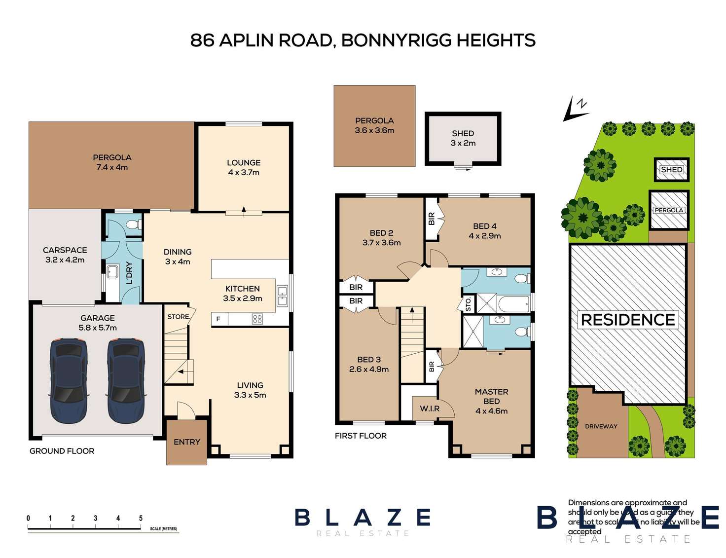 Floorplan of Homely house listing, 86 Aplin Road, Bonnyrigg Heights NSW 2177