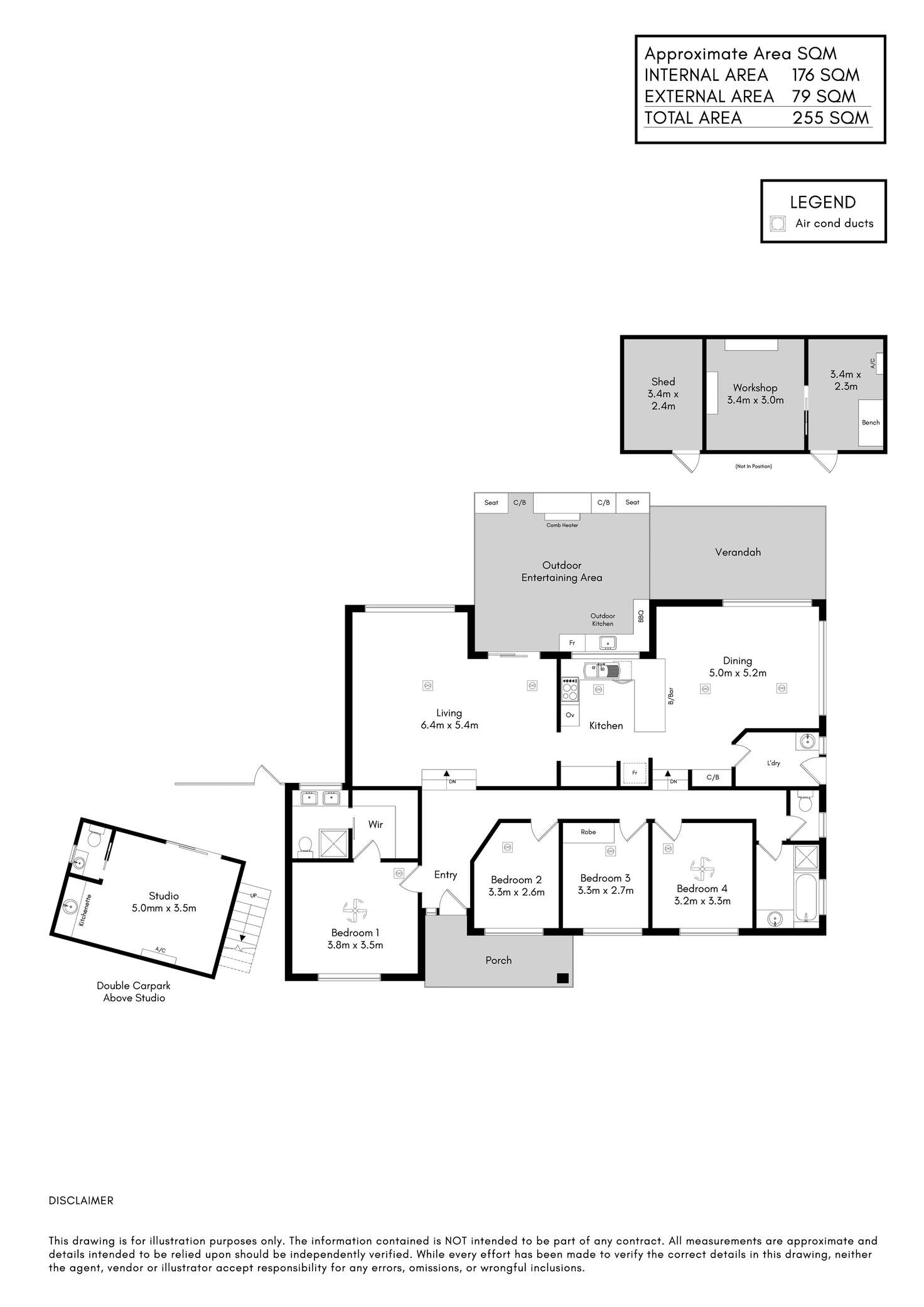 Floorplan of Homely house listing, 3 Crowsnest Court, Coromandel Valley SA 5051