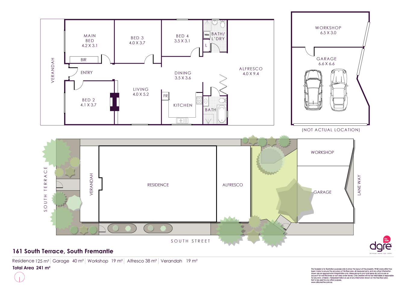 Floorplan of Homely house listing, 161 South Terrace, South Fremantle WA 6162