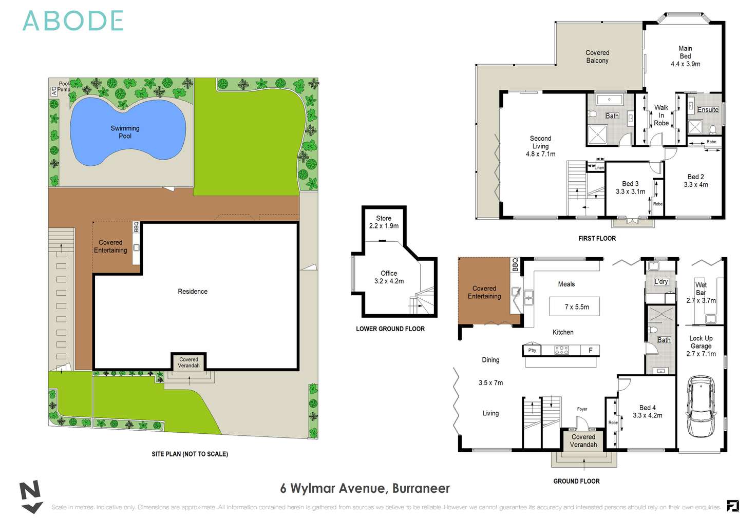 Floorplan of Homely house listing, 6 Wylmar Avenue, Burraneer NSW 2230