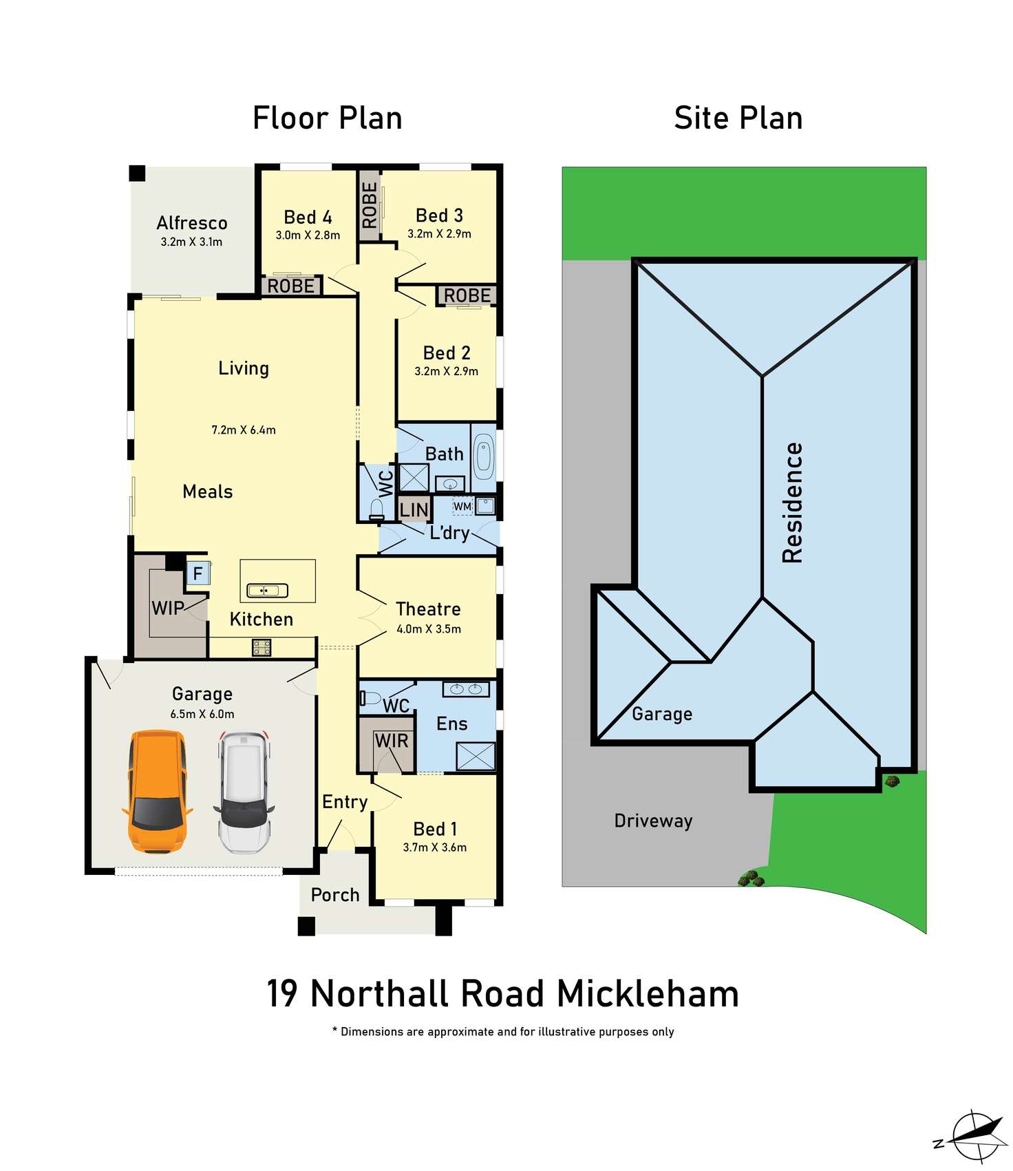 Floorplan of Homely house listing, 19 Northall Road, Mickleham VIC 3064