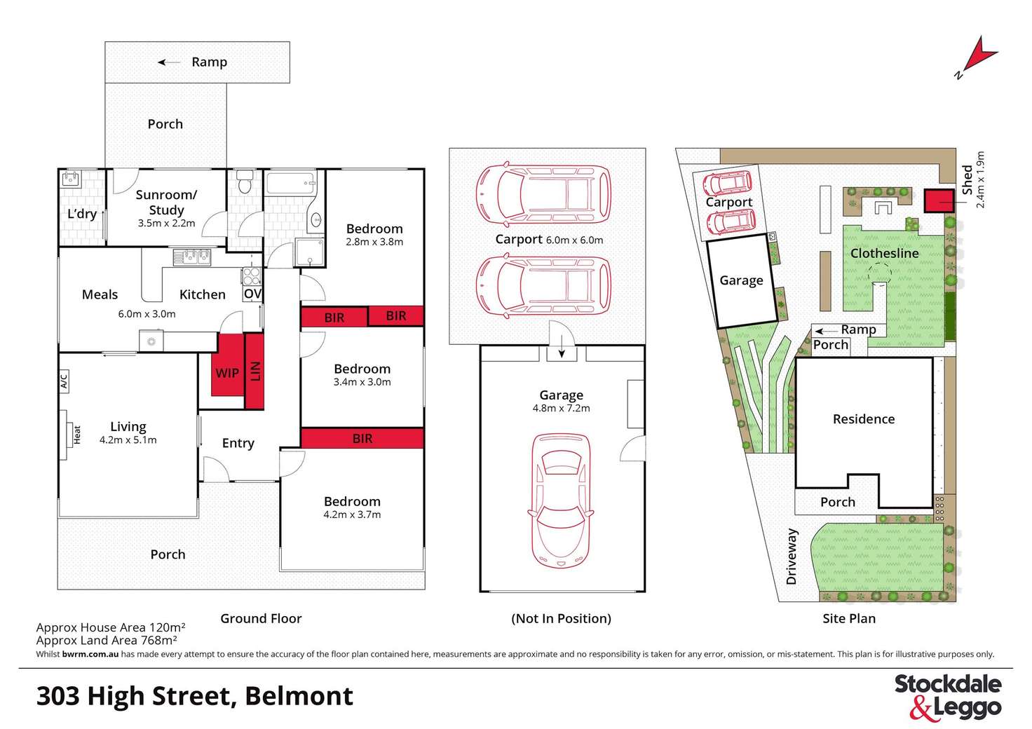 Floorplan of Homely house listing, 303 High Street, Belmont VIC 3216