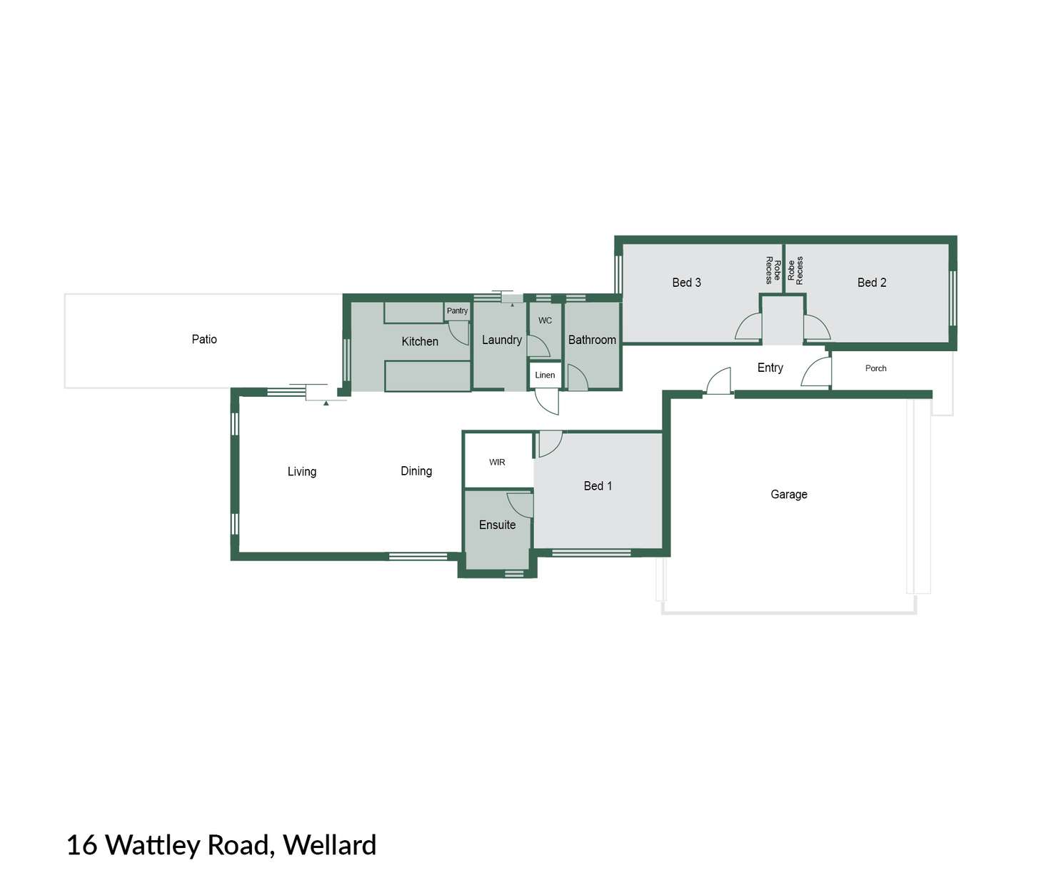 Floorplan of Homely house listing, 16 Wattley Road, Wellard WA 6170