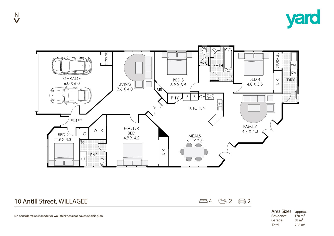 Floorplan of Homely house listing, 10 Antill Street, Willagee WA 6156