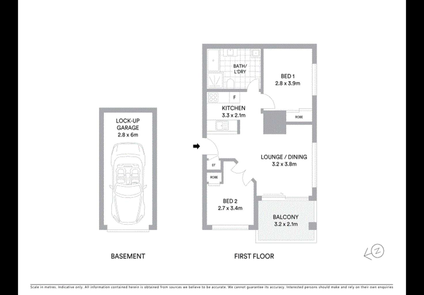 Floorplan of Homely apartment listing, 10/45 Avoca Street, Randwick NSW 2031