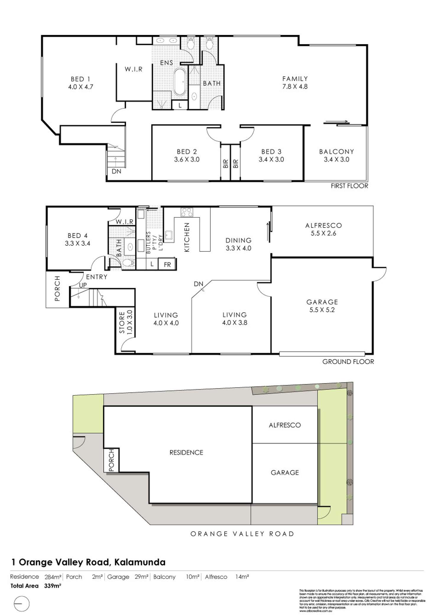 Floorplan of Homely house listing, 1 Orange Valley Road, Kalamunda WA 6076