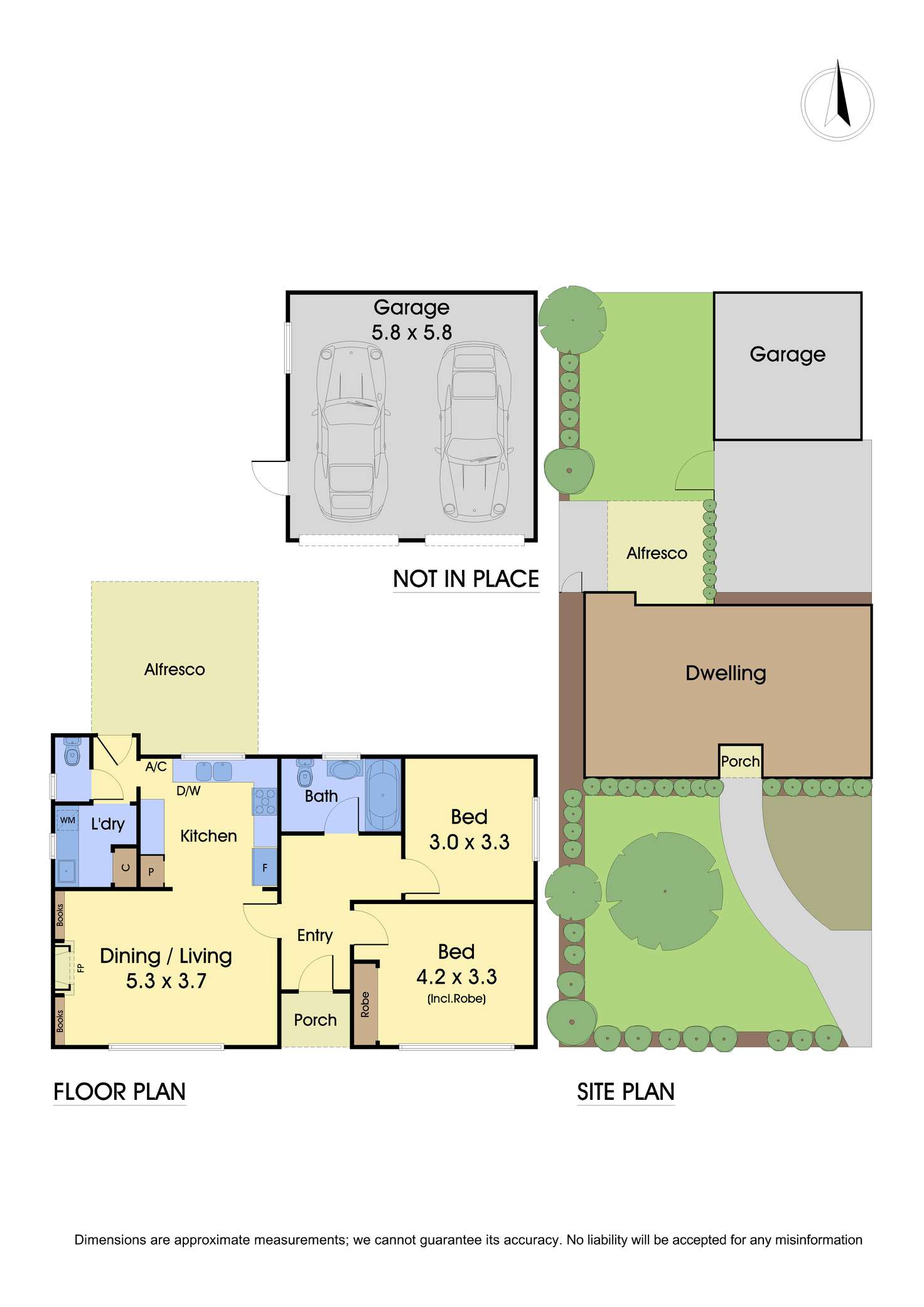 Floorplan of Homely unit listing, 1/24 Edward Street, Macleod VIC 3085