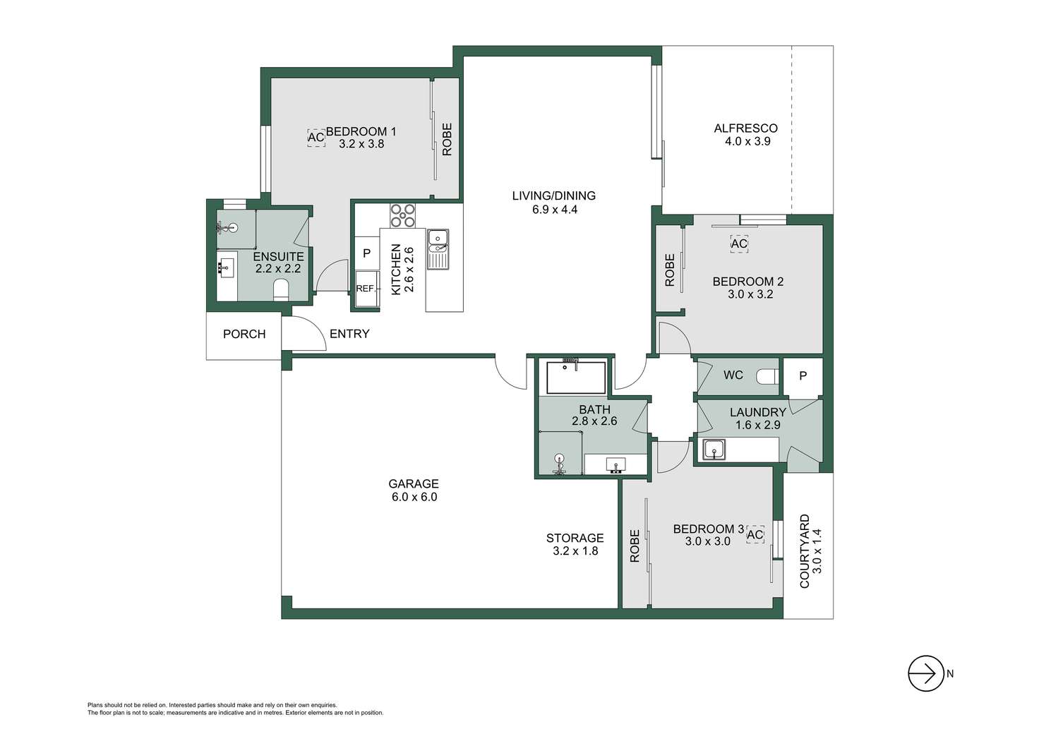 Floorplan of Homely house listing, 3/29 Frederick Road, Hamilton Hill WA 6163