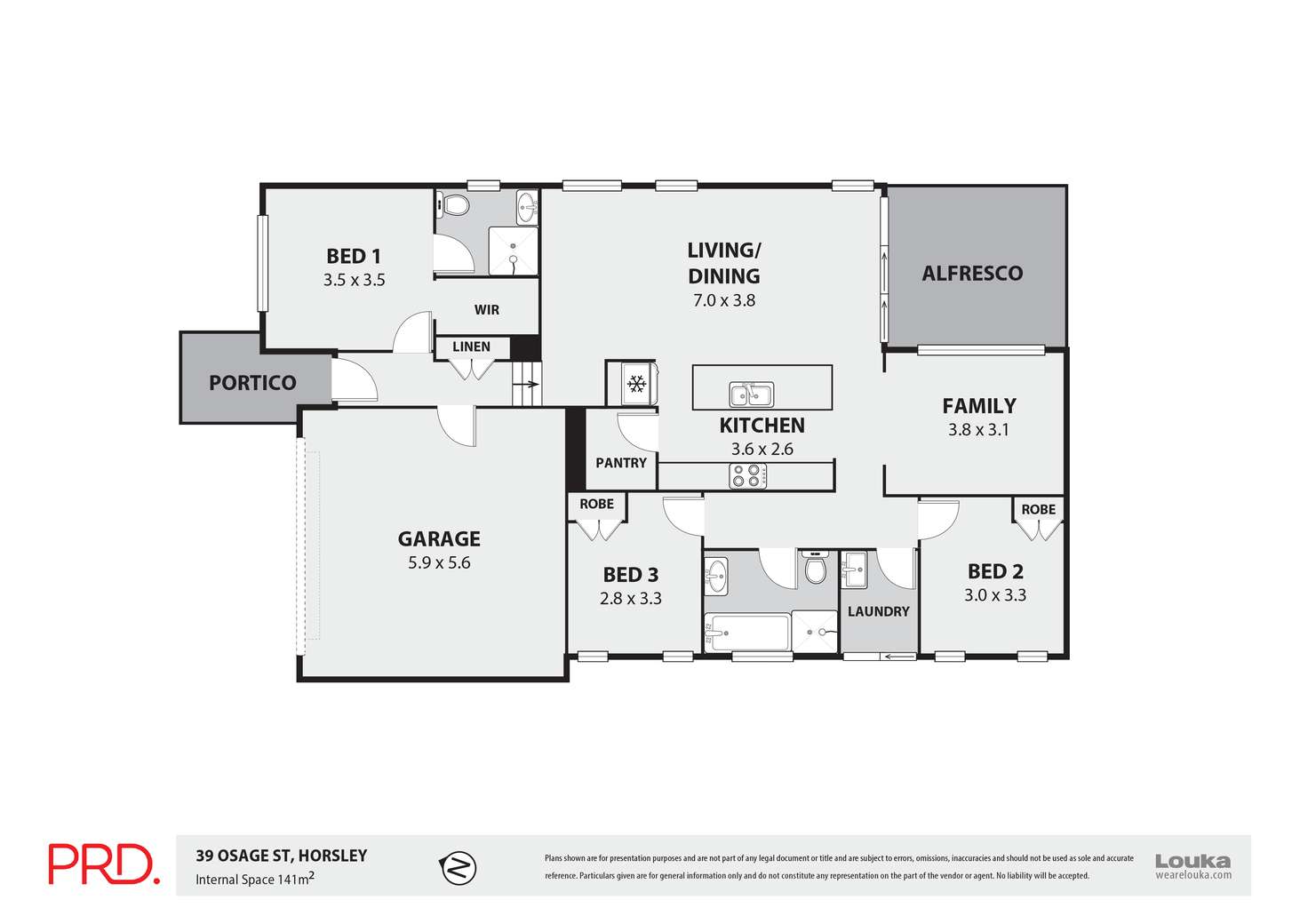 Floorplan of Homely house listing, 39 Osage Street, Horsley NSW 2530