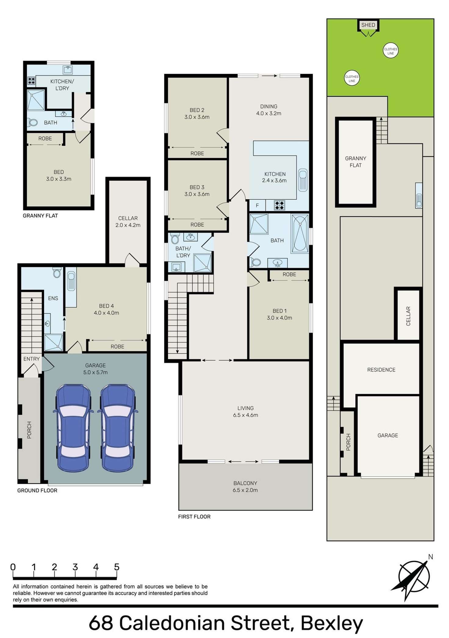 Floorplan of Homely house listing, 68 Caledonian Street, Bexley NSW 2207