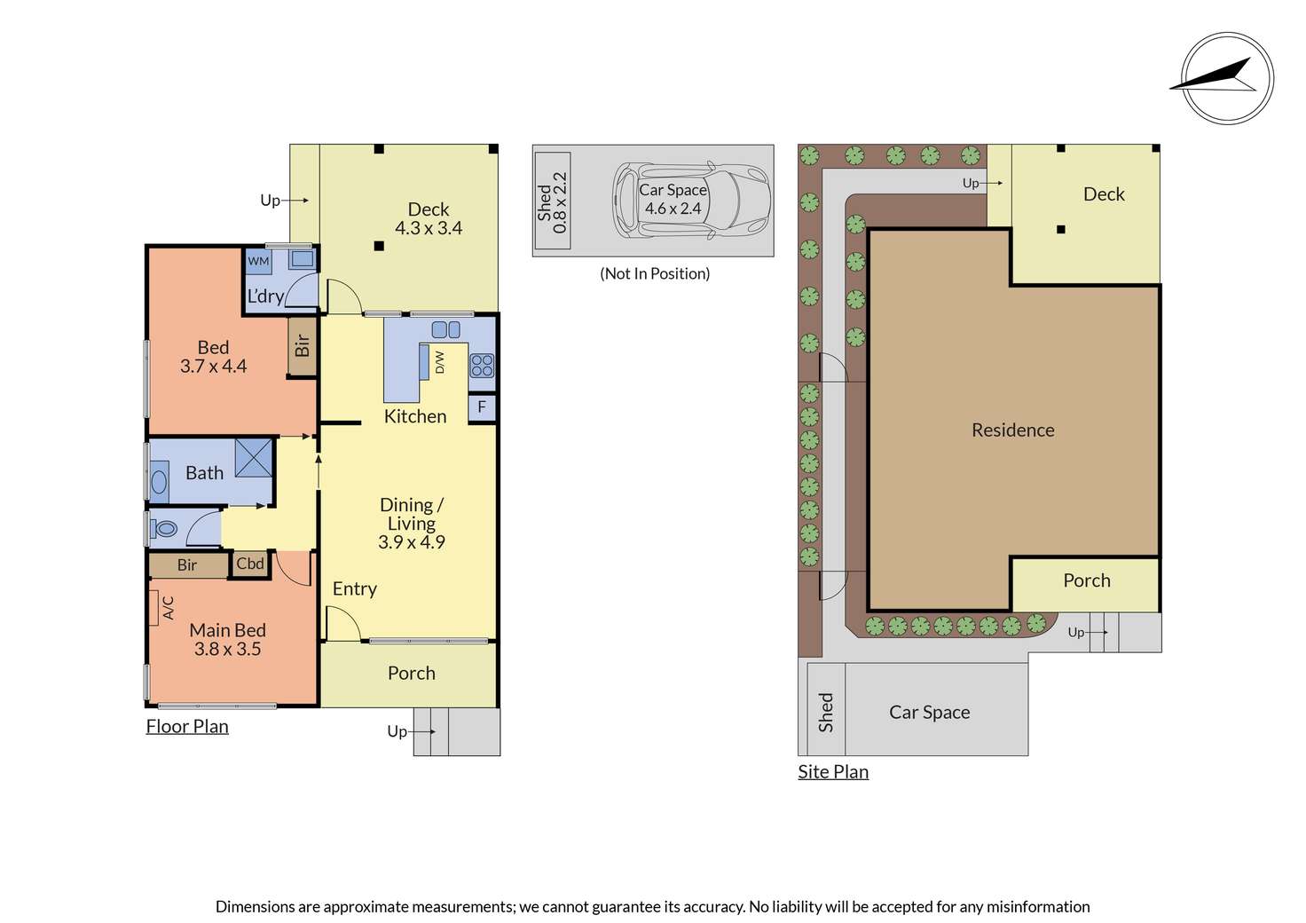 Floorplan of Homely unit listing, 3/112 Roslyn Street, Brighton VIC 3186