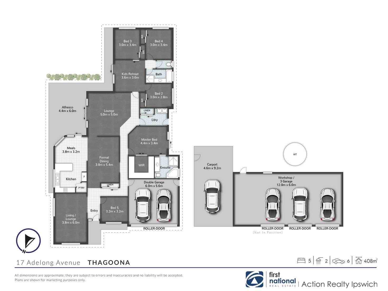 Floorplan of Homely house listing, 17 Adelong Avenue, Thagoona QLD 4306