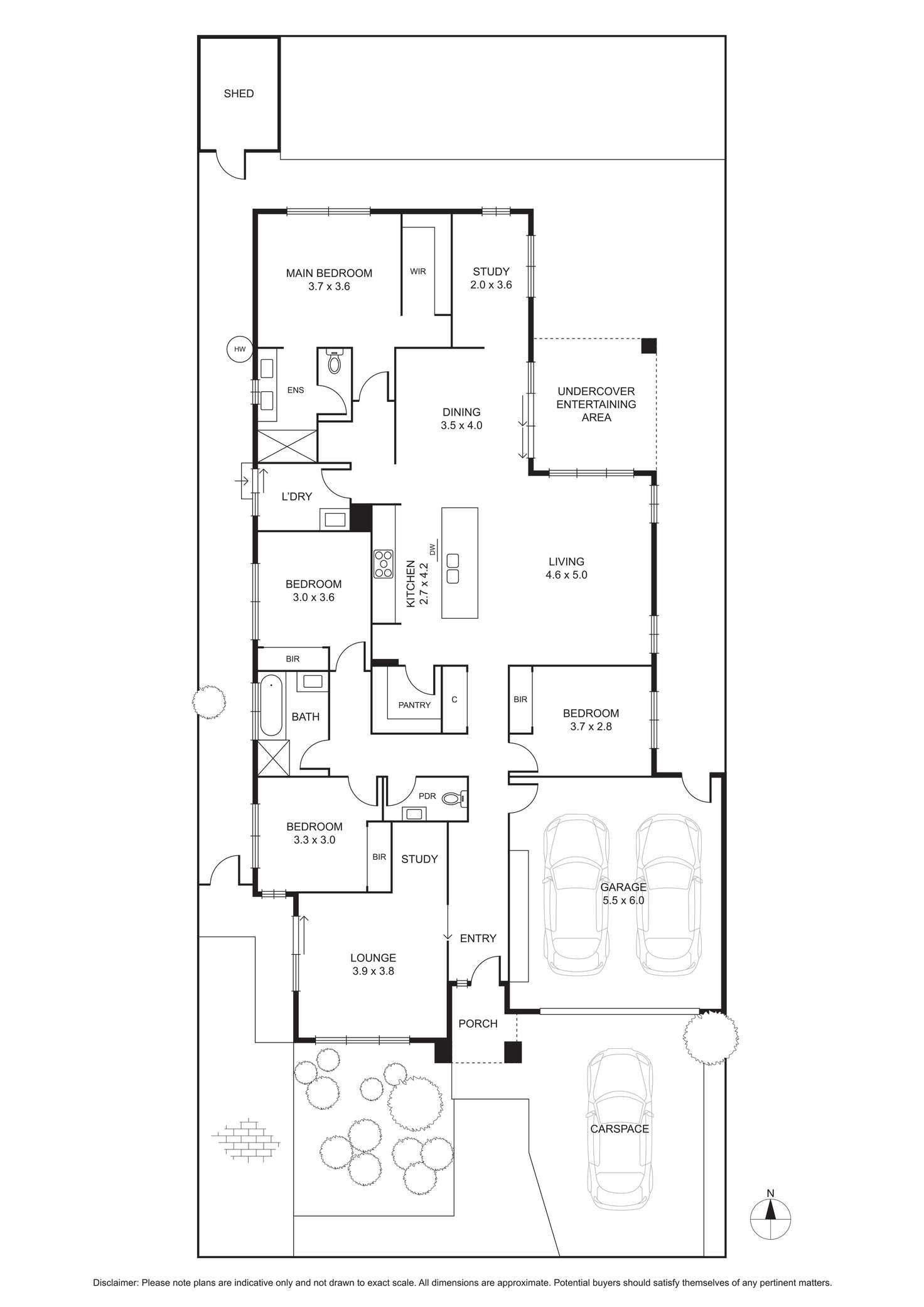 Floorplan of Homely house listing, 9 Parkin Avenue, Caroline Springs VIC 3023