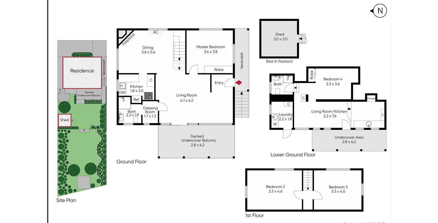 Floorplan of Homely house listing, 310 Nepean Highway, Frankston VIC 3199