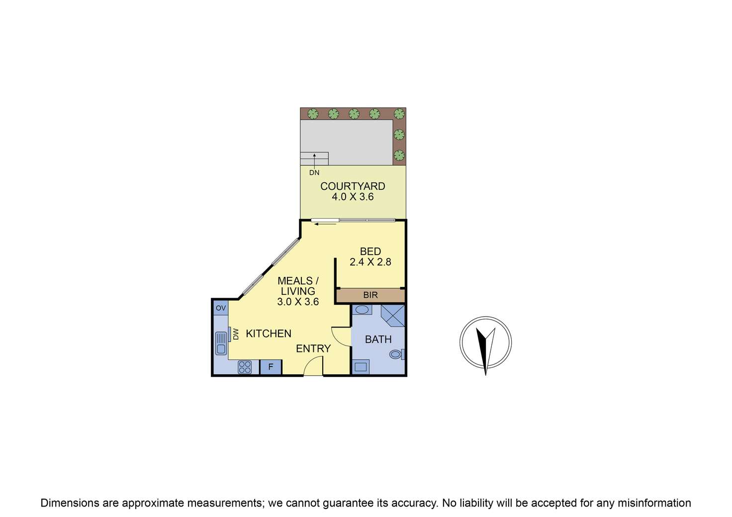 Floorplan of Homely apartment listing, 1/1086 Stud Road, Rowville VIC 3178