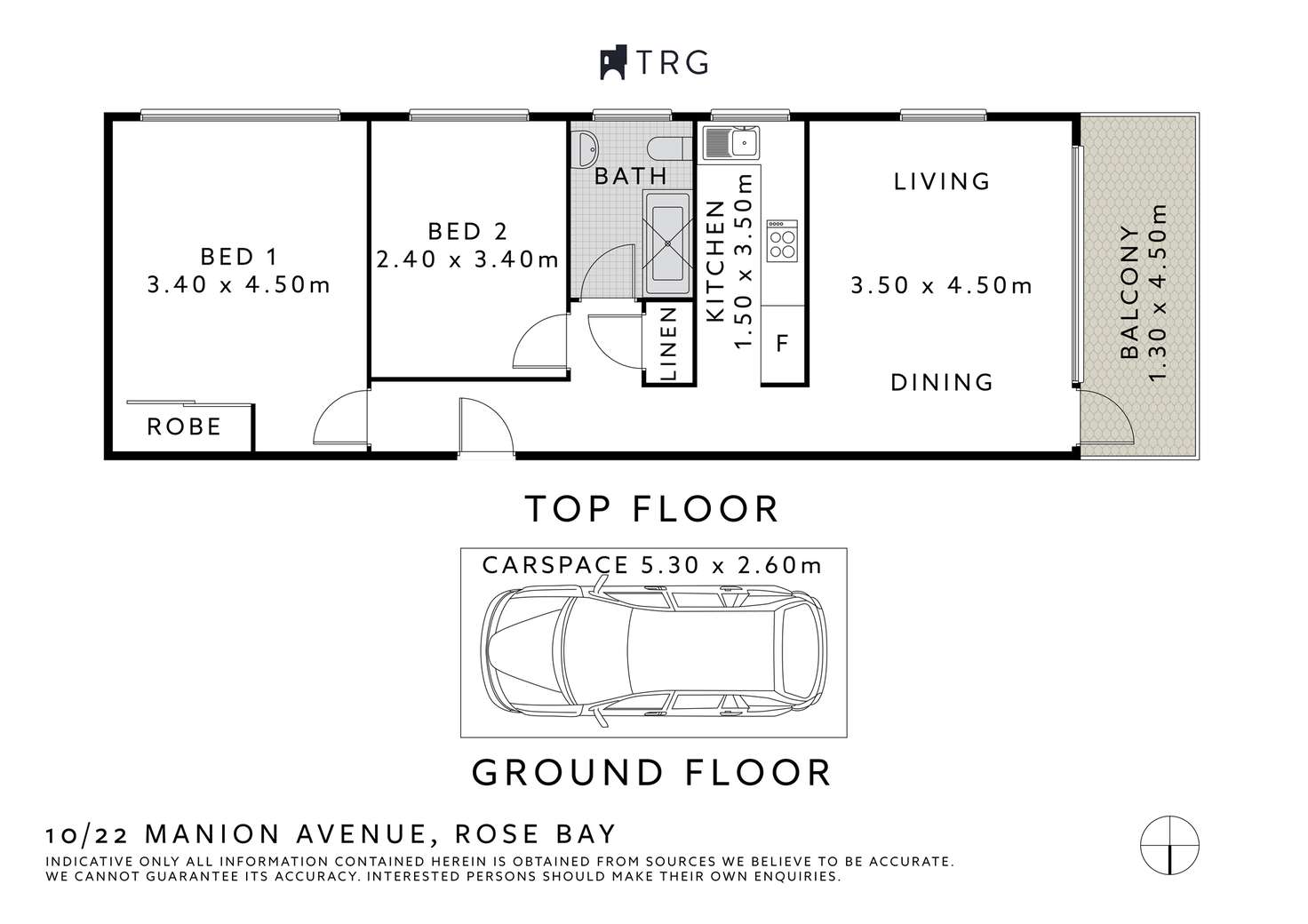 Floorplan of Homely apartment listing, 10/22 Manion Avenue, Rose Bay NSW 2029