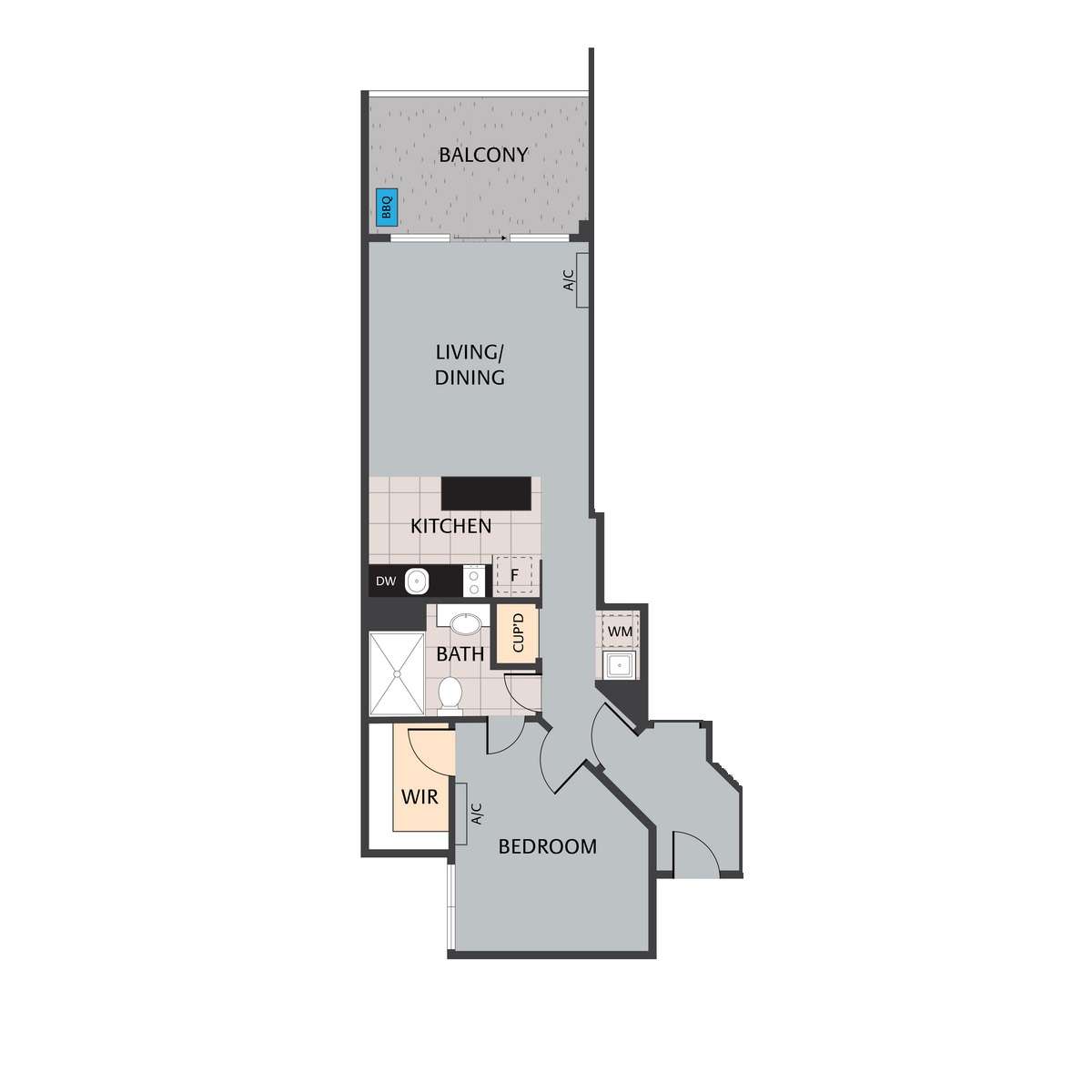 Floorplan of Homely apartment listing, 21a/78 Brookes Street, Bowen Hills QLD 4006
