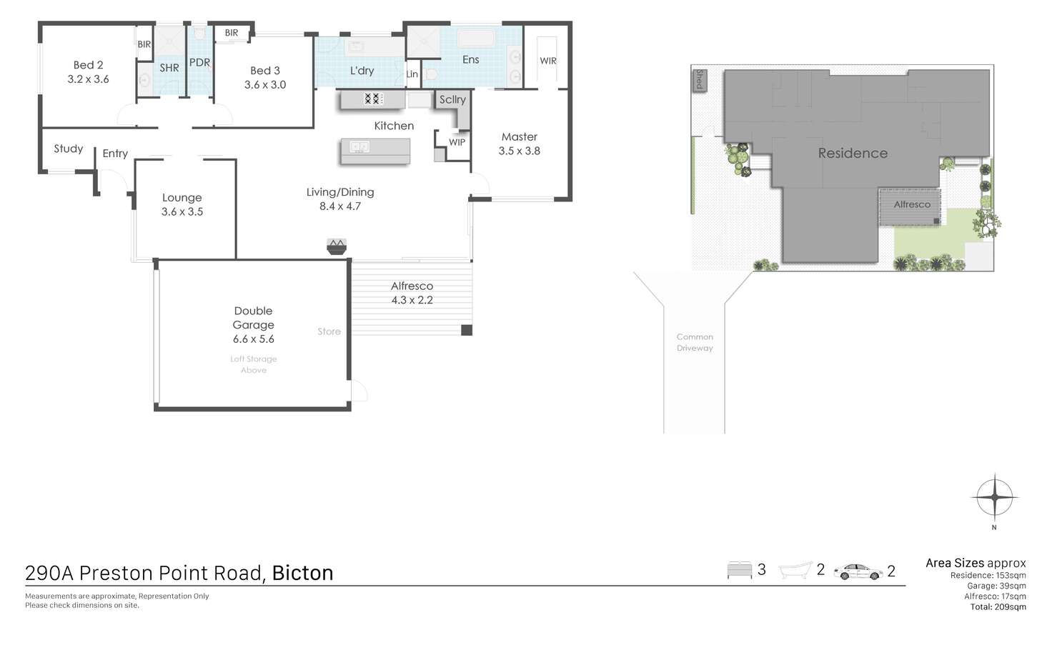 Floorplan of Homely house listing, 290A Preston Point Road, Bicton WA 6157