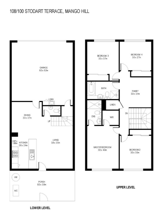 Floorplan of Homely house listing, 108/100 Stodart Terrace, Mango Hill QLD 4509